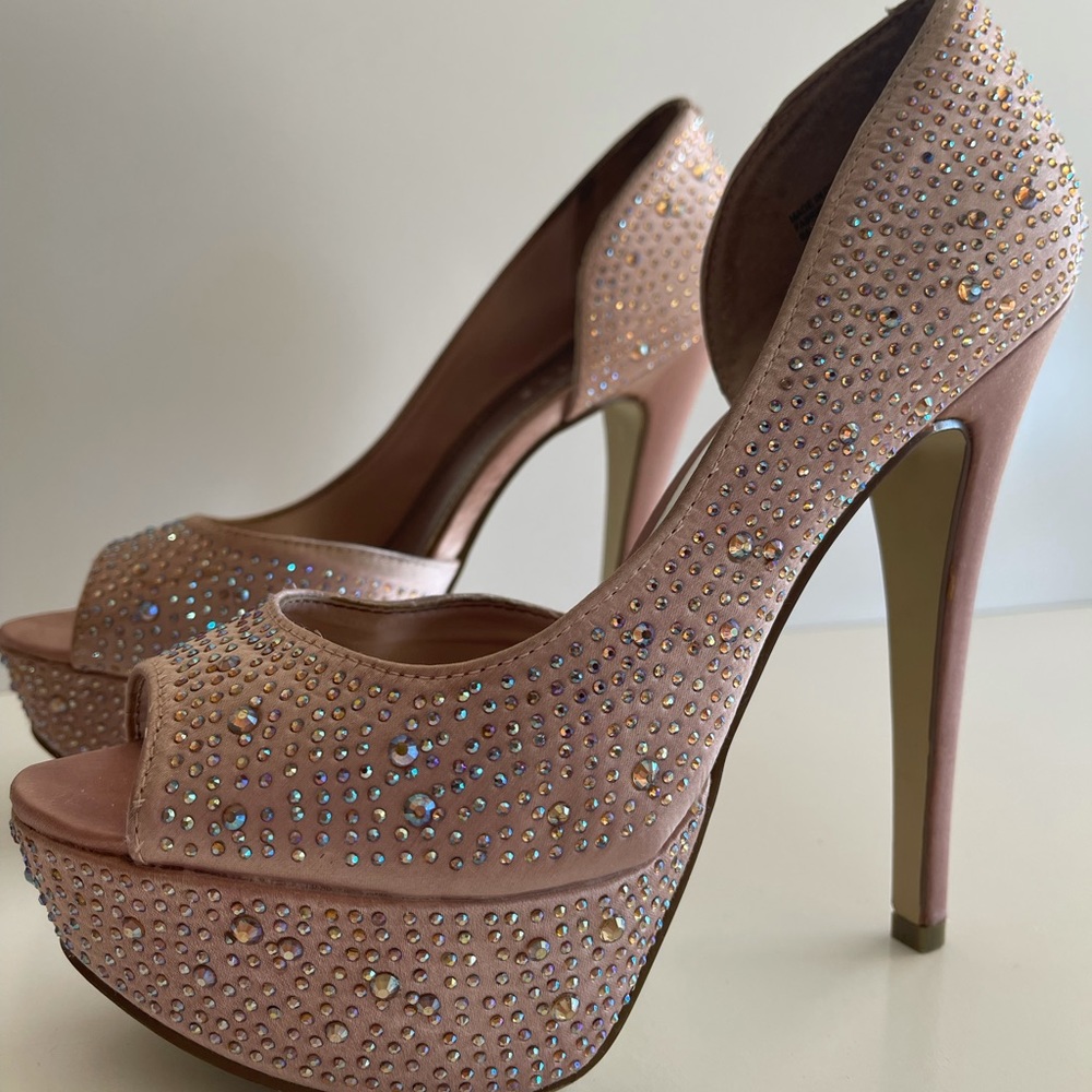 Bakers blush pink/stilettos/women’s 8.5